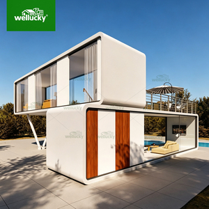 WELLUCKY Apple Cabin House pour le tourisme écologique, lodge préfabriqué, <span class=keywords><strong>villa</strong></span> <span class=keywords><strong>de</strong></span> luxe pour retraite en pleine nature et hébergement en plein air - Product Image 1