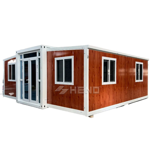 Maisons préfabriquées en conteneurs extensibles de 20 pieds, personnalisables, maisons de luxe de 40 pieds, 3 chambres, pliables, transportables - Product Image 4