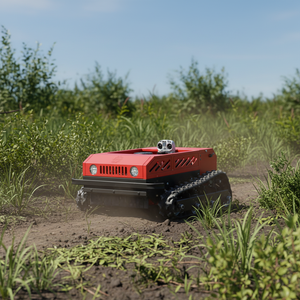 SDL224 55B Gasoline Remote Control Crawler Lawn Mower 550mm Cutting Width High Configuration Slope <b>Grass</b> <b>Cutter</b> - Product Image 4
