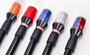 Lampe stroboscopique rouge ambre pour <span class=keywords><strong>moto</strong></span> 12V 24V, feu arrière <span class=keywords><strong>LED</strong></span> de signalisation - Product Image 2