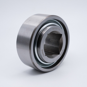 Palier à semelle en acier industriel fiable AEL207-107, précision P0, lubrifié à la graisse pour travaux de construction - Product Image 1