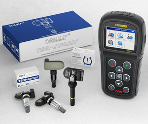 New CGSULIT TS01 With TPMS90 Rubber and Metal Tire Pressure Monitoring System Car <strong>TPMS</strong> Fits 98% Vehicle Universal Sensor - Product Image 1