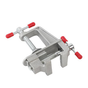 Mini Cross-Border Home Use Aluminum Alloy Bench Vise Iron Flat-Jaw <b>Pliers</b> Table Vise <b>Small</b> Table Vise - Product Image 3