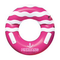 Bouée de natation gonflable ARAKHAN OEM Private Label 81 cm (MT-S8122) pour adulte, double chambre à air, PVC épais 0,30 mm, sécurité estivale
