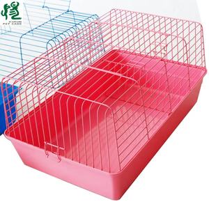 Grosir kandang anjing pembawa hewan peliharaan Pink biru pembawa kelinci dapat disesuaikan dalam berbagai ukuran mudah untuk dibersihkan mudah dipasang - Product Image 1