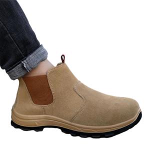 Chaussures de sécurité anti-écrasement et anti-crevaison pour hommes avec embouts en acier Couvertures de travail de protection toutes saisons - Product Image 5