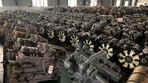 เครื่องยนต์ดีเซลเบอร์ 4JH1T 3.0 ลิตร เทอร์โบ แบบเปล่า สำหรับรถบรรทุกอีซูซุ NKR NHR เอลฟ์ - Product Image 3