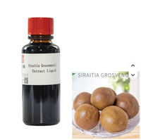 Oem Zoetstof Gouden Monnik Fruit Concentraat Luo Han Guo Vloeibare Suiker Vervangende Sap Halal Gecertificeerd 100% Zuiverheid