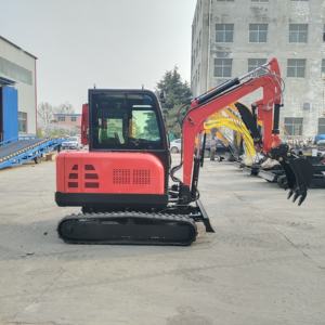 รถขุดตีนตะขาบ <span class=keywords><strong>TE35</strong></span> เครื่องใหม่ รับประกัน 2 ปี กระบอกไฮดรอลิก Eaton Atos น้ำหนักใช้งาน 0.8-6 ตัน เครื่องยนต์ ปั๊ม - Product Image 1