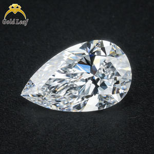 เพชรทรงลูกแพร์เพาะเลี้ยงในห้องปฏิบัติการ ได้รับการรับรองจาก IGI สี DEF น้ำหนัก 1-7 กะรัต ความสะอาด VVS VS1 ผลิตด้วยวิธี HPHT CVD - Product Image 6