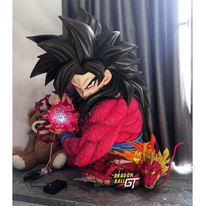 Busto de Goku SSJ4 de Alta Calidad, Escala 1/1, con Luz LED, Estatua de Resina GK para Decoración de Salas de Juego, Cuartos de Hombre, Exposiciones y Tiendas - Product Image 2