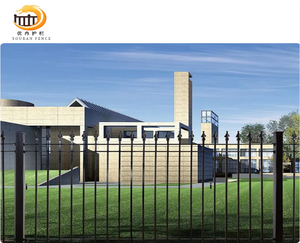 Parco piscina all'aperto recinzione metallica Villa cortile giardino recinzione - Product Image 5