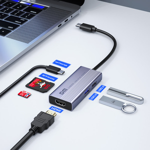 6 trong 1 loại C HUB chb059 USB3.0 + HD mi + USB2.0 + PD + SD + TF sản phẩm Chứng Khoán - Product Image 3
