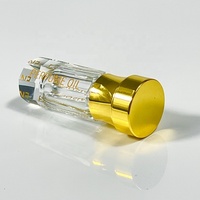 BM poli conception unique 3ml 6ml 12ml attar verre Tola bouteille pour arabe oud huile attar bouteille avec boîte