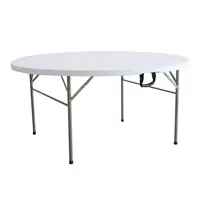 Outdoor Plastic Folding Round Tables for Events, Hdpe 150