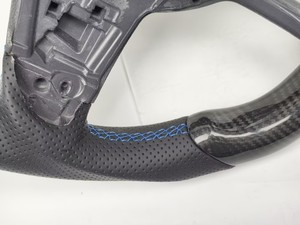 Volant sport style demi-cuir fibre de carbone pour VW <span class=keywords><strong>Volkswagen</strong></span> Golf <span class=keywords><strong>5</strong></span> 6 7 R MK5 MK6 MK7 MK7.<span class=keywords><strong>5</strong></span> <span class=keywords><strong>Gti</strong></span> <span class=keywords><strong>Polo</strong></span> Passat CC B8 B6 - Product Image 4