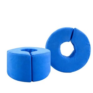Hand And Foot <b>Rings</b> With Straps <b>Adjustable</b> For Elderly Bedridden Patients Blue Polyester Cotton One <b>Size</b> - Product Image 3