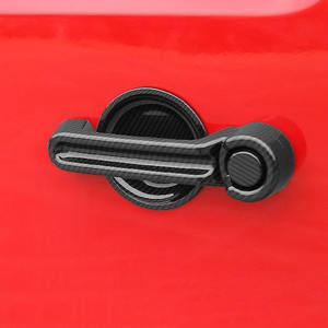 Protection de la coque de la poignée de porte de voiture pour Jeep Wrangler JK 2007 2008 2009 2010 2011 2012 2013 2014 <span class=keywords><strong>2015</strong></span> 2016 2017 3ème génération - Product Image 1