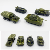 En stock : Miniatures de véhicules militaires en alliage à rétrofriction 1:64 – Camions, jouets soldats, navires, bateaux, chars, véhicules blindés – Jouets en métal moulé sous pression