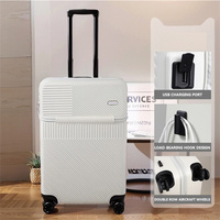 Valise de voyage intelligente de haute qualité avec logo personnalisé en gros Valise de cabine Valise à roulettes