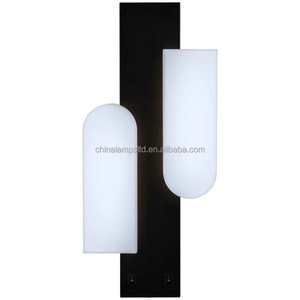 Lámparas de Techo LED Empotradas de Metal Negro Mate para Interiores, Hotel, 15W, Pantalla Acrílica Blanca, Minimalistas, para Dormitorio - Product Image 5