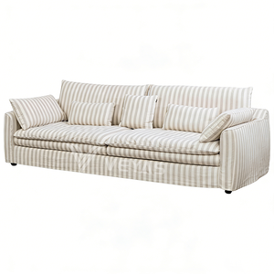 Wabisabi Furniture Reclining Square Upholstered Sectional Fabric <b>Sofa</b> Set for Villa Living-Modern Design Durable & Comfortable - Product Image 6