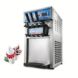 Vevor เครื่องทำไอศกรีมแช่แข็งสามรสชาติเชิงพาณิชย์ทนทานสำหรับคลังสินค้าในยุโรป - Product Image 1