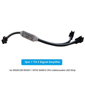 <span class=keywords><strong>Mini</strong></span> khuếch đại tín hiệu cho 3 pin ws2812b ws2811 sk6812 địa chỉ Giấc Mơ Màu pixel <span class=keywords><strong>LED</strong></span> Strip Lights - Product Image 4