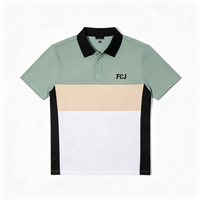 Polo de golf personnalisé pour homme, 89 % polyester, 11 % élasthanne, respirant, séchage rapide, protection UV, léger, vêtements de sport