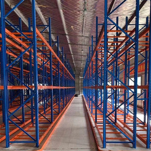 Heavy Duty Pallet Racks Steel Blue Main Sub Warehouse Storage Organization Factory Workshop Supermarket Use Screw Assembly - Product Image 1