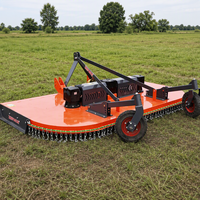Tondeuse rotative à 3 points pour tracteur agricole avec composants de roulement à billes