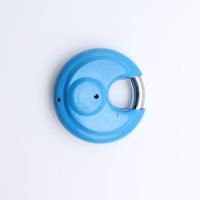 Étanche Durable disque rond cadenas surjeteuse clé 70MM haute sécurité auto-stockage peinture en aérosol acier inoxydable petit