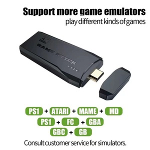 4K for Game Stick Lite Retro Gaming Console 64GB Built-in 20000+ Games Wireless Controller EU <b>Plug</b> for <b>TV</b> - Product Image 3