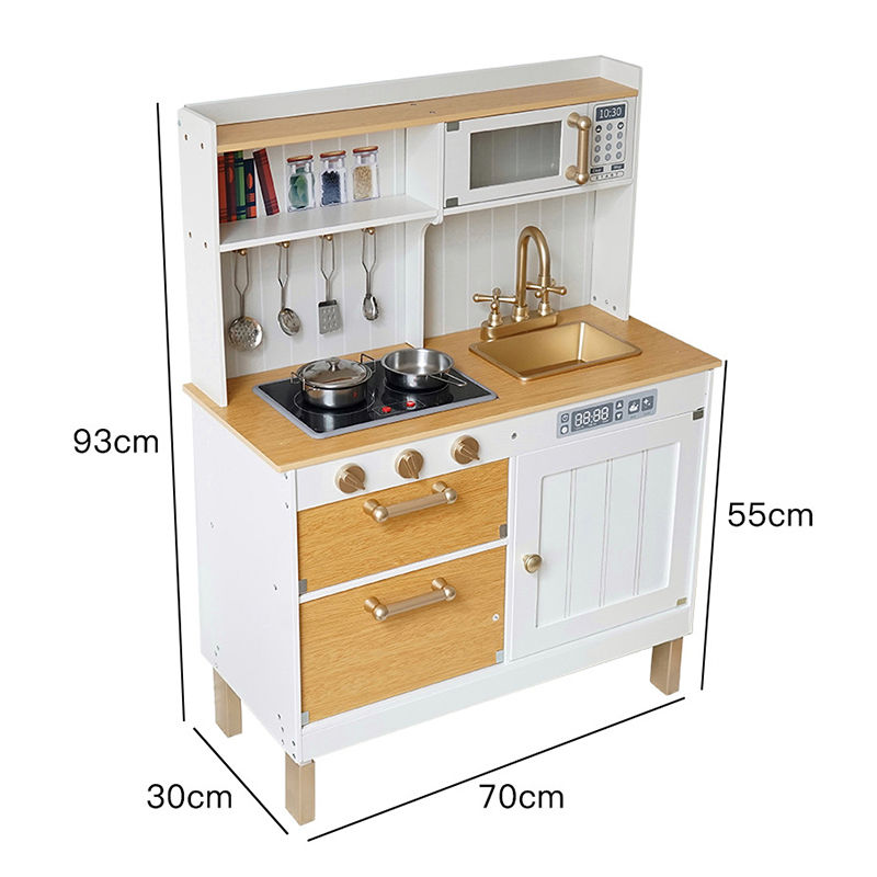 Wooden Kitchen Set Pretend Play for Kids of All Ages