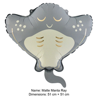 Fournitures de fête sur le thème des sirènes pastel, ensemble de ballons géants en aluminium sirène, tortue, hippocampe, étoile de mer, décoration de salle pour baby shower