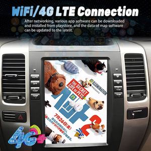 เครื่องเล่นวิดีโอมัลติมีเดียสำหรับรถยนต์12.1นิ้วแอนดรอยด์11 2004-2009 Toyota Prado GPS CarPlay IPS Screen 128GB ROM - Product Image 6