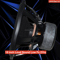 Caisson de basses pour voiture 18 pouces Competition Sub RMS 1800W 4 pouces VC Strong Punch Bass Speaker 18 "3600W SPL Car Subwoofer