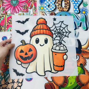 Etiquetas DTF Duraderas con Plastisol, Personalizables con Temática de Halloween, para Camisetas, Pegatinas y Bolsas, Transferencia Térmica DTF en <span class=keywords><strong>Ropa</strong></span> - Product Image 2