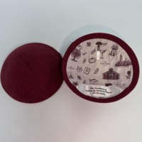 Kippa de mariage en lin ivoire avec broderie personnalisée et doublure imprimée – Cadeau Judaica pour le marié, les témoins et le Bar Mitzvah