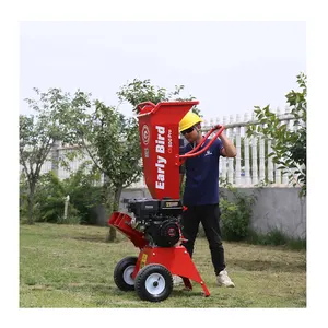 6.5Hp Wood Cut Chipper CS500 Máquinas Compact Wood Shredder Máquina Chipper De Madeira