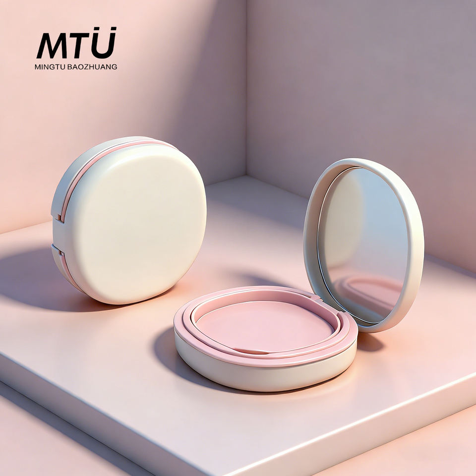 2026 Square Recyclable Cosmetics Plastic Boxes with Mirror Empty ...