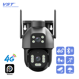 Caméra de Sécurité Extérieure Solaire 4G HiEasy Couleurs, Double Objectif 3MP+3MP, Vision Nocturne, Surveillance PTZ, Capteur Jour/Nuit, Audio Bidirectionnel - Product Image 5