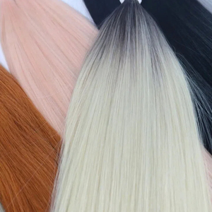 Tổng hợp tóc bó cho phụ nữ da trắng mở rộng không có ngọn lửa chịu nhiệt xương thẳng sóng tổng hợp tóc bó - Product Image 4