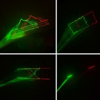 Système de spectacle laser DJ Big Dipper K800, laser rouge vert 80 mW, lumières laser pour discothèque, bar, karaoké avec contrôle DMX