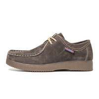 Gaya Baru Grosir Sepatu Kulit Pria Berkualitas Tinggi Model Ankle Loafer Boat Harga Murah Produsen 2025 TOP Sale Brand