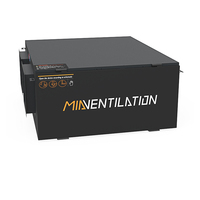 Système de purification d'air à double flux MIA 4000m³/h |   Filtre HEPA H13 et stérilisateur lavable AC220V pour maisons de retraite et cliniques