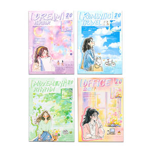 <span class=keywords><strong>20</strong></span> autocollants par paquet, série Chasing the Ordinary, autocollants découpés de personnages, livre d'autocollants - Product Image 5