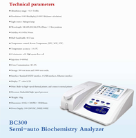 Veterinary Biochemistry Chemistry Analyzer Semi-auto Chemistry Analyzer for Animal or Pet