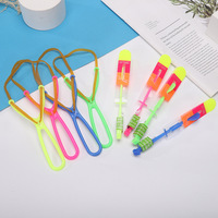 Slingshot lumineux à LED, jouet amusant pour enfants, jeu de fête, cadeau, flèches en caoutchouc éclairantes, lance-flèches, catapulte