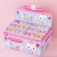 Borradores de Lápiz con Forma de Fruta de TPR, Mini, de Dibujos Animados, Bonitos y de Buena Calidad, con Color Personalizado para Regalos Promocionales, Venta al Por Mayor